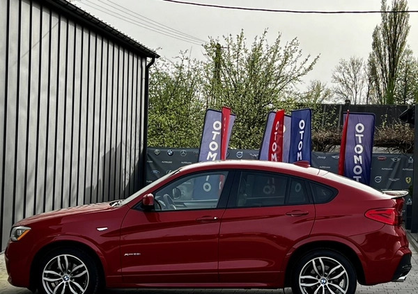 BMW X4 cena 99700 przebieg: 88000, rok produkcji 2015 z Oleszyce małe 781